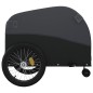 vidaXL Fahrradanhänger Schwarz 45 kg Eisen vidaXL Fahrradanhänger Schwarz 45 kg Eisen