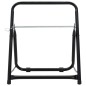 vidaXL Schlauchwagen 48 cm 45 kg Schwarz Pulverbeschichteter Stahl vidaXL Schlauchwagen 48 cm 45 kg Schwarz Pulverbeschichteter Stahl