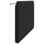 vidaXL Kopfteil-Kissen Schwarz 120 cm Samt