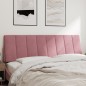 vidaXL Kopfteil-Kissen Rosa 160 cm Samt vidaXL Kopfteil-Kissen Rosa 160 cm Samt