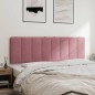 vidaXL Kopfteil-Kissen Rosa 160 cm Samt vidaXL Kopfteil-Kissen Rosa 160 cm Samt