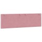 vidaXL Kopfteil-Kissen Rosa 160 cm Samt vidaXL Kopfteil-Kissen Rosa 160 cm Samt