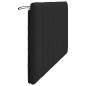 vidaXL Kopfteil-Kissen Schwarz 160 cm Samt