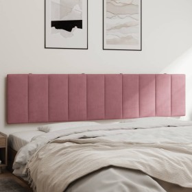 vidaXL Kopfteil-Kissen Rosa 200 cm Samt