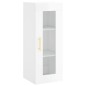 vidaXL Highboard Hochglanz-Weiß 34,5x34x180 cm Holzwerkstoff vidaXL Highboard Hochglanz-Weiß 34,5x34x180 cm Holzwerkstoff