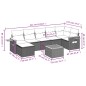 vidaXL 8-tlg. Garten-Sofagarnitur mit Kissen Beige Poly Rattan vidaXL 8-tlg. Garten-Sofagarnitur mit Kissen Beige Poly Rattan
