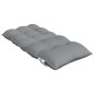 vidaXL Niedriglehner-Auflagen 4 Stk. Grau Oxford-Gewebe vidaXL Niedriglehner-Auflagen 4 Stk. Grau Oxford-Gewebe