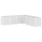 vidaXL Pflanzkübel Weiß 160x160x53 cm PP vidaXL Pflanzkübel Weiß 160x160x53 cm PP