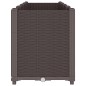 vidaXL Pflanzkübel Braun 160x40x53 cm PP vidaXL Pflanzkübel Braun 160x40x53 cm PP