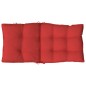 vidaXL Niedriglehner-Auflagen 2 Stk. Rot Oxford-Gewebe vidaXL Niedriglehner-Auflagen 2 Stk. Rot Oxford-Gewebe