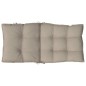 vidaXL Niedriglehner-Auflagen 4 Stk. Taupe Oxford-Gewebe vidaXL Niedriglehner-Auflagen 4 Stk. Taupe Oxford-Gewebe