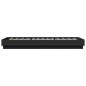 vidaXL Bettgestell mit LED Schwarz 90x200 cm vidaXL Bettgestell mit LED Schwarz 90x200 cm