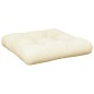 vidaXL Palettenkissen 2-tlg. Creme Stoff vidaXL Palettenkissen 2-tlg. Creme Stoff