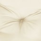 vidaXL Palettenkissen 2-tlg. Creme Stoff vidaXL Palettenkissen 2-tlg. Creme Stoff