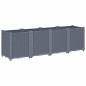 vidaXL Pflanzkübel Grau 160x40x53 cm PP vidaXL Pflanzkübel Grau 160x40x53 cm PP