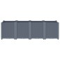 vidaXL Pflanzkübel Grau 160x40x53 cm PP vidaXL Pflanzkübel Grau 160x40x53 cm PP