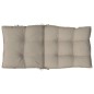 vidaXL Niedriglehner-Auflagen 2 Stk. Taupe Oxford-Gewebe vidaXL Niedriglehner-Auflagen 2 Stk. Taupe Oxford-Gewebe
