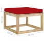 vidaXL 9-tlg. Garten-Lounge-Set mit Kissen Imprägniertes Kiefernholz vidaXL 9-tlg. Garten-Lounge-Set mit Kissen Imprägniertes Kiefernholz