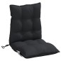 vidaXL Niedriglehner-Auflagen 2 Stk. Schwarz Oxford-Gewebe vidaXL Niedriglehner-Auflagen 2 Stk. Schwarz Oxford-Gewebe