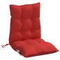 vidaXL Niedriglehner-Auflagen 4 Stk. Rot Oxford-Gewebe vidaXL Niedriglehner-Auflagen 4 Stk. Rot Oxford-Gewebe