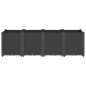 vidaXL Pflanzkübel Schwarz 160x40x53 cm PP vidaXL Pflanzkübel Schwarz 160x40x53 cm PP