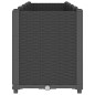 vidaXL Pflanzkübel Schwarz 160x40x53 cm PP vidaXL Pflanzkübel Schwarz 160x40x53 cm PP
