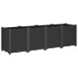 vidaXL Pflanzkübel Schwarz 160x40x53 cm PP vidaXL Pflanzkübel Schwarz 160x40x53 cm PP