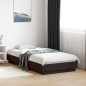 vidaXL Bettgestell mit LED Schwarz 90x190 cm vidaXL Bettgestell mit LED Schwarz 90x190 cm