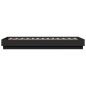 vidaXL Bettgestell mit LED Schwarz 90x190 cm vidaXL Bettgestell mit LED Schwarz 90x190 cm