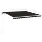 vidaXL Markise Automatisch Einziehbar 450x350 cm Anthrazit vidaXL Markise Automatisch Einziehbar 450x350 cm Anthrazit