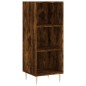 Highboard Räuchereiche 34,5x34x180 cm Holzwerkstoff Highboard Räuchereiche 34,5x34x180 cm Holzwerkstoff