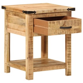 vidaXL Nachttisch 40x40x50 cm Massivholz Mango