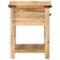 vidaXL Nachttisch 40x40x50 cm Massivholz Mango vidaXL Nachttisch 40x40x50 cm Massivholz Mango