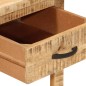 vidaXL Nachttisch 40x40x50 cm Massivholz Mango vidaXL Nachttisch 40x40x50 cm Massivholz Mango