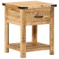 vidaXL Nachttisch 40x40x50 cm Massivholz Mango vidaXL Nachttisch 40x40x50 cm Massivholz Mango