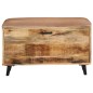 vidaXL Schuhbank 80x30x45 cm Massivholz Mango vidaXL Schuhbank 80x30x45 cm Massivholz Mango