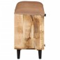 vidaXL Schuhbank 80x30x45 cm Massivholz Mango vidaXL Schuhbank 80x30x45 cm Massivholz Mango