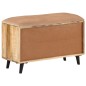 vidaXL Schuhbank 80x30x45 cm Massivholz Mango vidaXL Schuhbank 80x30x45 cm Massivholz Mango