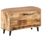 vidaXL Schuhbank 80x30x45 cm Massivholz Mango vidaXL Schuhbank 80x30x45 cm Massivholz Mango