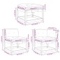vidaXL 6-tlg. Garten-Sofagarnitur mit Kissen Wachsbraun Kiefernholz vidaXL 6-tlg. Garten-Sofagarnitur mit Kissen Wachsbraun Kiefernholz
