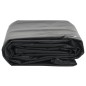 vidaXL Abdeckplane Schwarz 1,5x2,5 m 600 g/m² vidaXL Abdeckplane Schwarz 1,5x2,5 m 600 g/m²