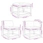 vidaXL 6-tlg. Garten-Sofagarnitur mit Kissen Kiefernholz Imprägniert vidaXL 6-tlg. Garten-Sofagarnitur mit Kissen Kiefernholz Imprägniert