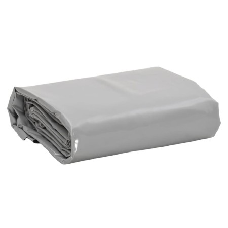 vidaXL Abdeckplane Grau 4x4 m 600 g/m²
