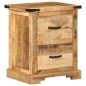 vidaXL Nachttisch 40x35x50 cm Massivholz Mango vidaXL Nachttisch 40x35x50 cm Massivholz Mango