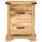 vidaXL Nachttisch 40x35x50 cm Massivholz Mango vidaXL Nachttisch 40x35x50 cm Massivholz Mango