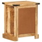 vidaXL Nachttisch 40x35x50 cm Massivholz Mango vidaXL Nachttisch 40x35x50 cm Massivholz Mango