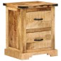 vidaXL Nachttisch 40x35x50 cm Massivholz Mango vidaXL Nachttisch 40x35x50 cm Massivholz Mango