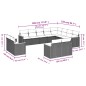 vidaXL 12-tlg. Garten-Sofagarnitur mit Kissen Beige Poly Rattan vidaXL 12-tlg. Garten-Sofagarnitur mit Kissen Beige Poly Rattan