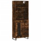 Highboard Räuchereiche 69,5x34x180 cm Holzwerkstoff Highboard Räuchereiche 69,5x34x180 cm Holzwerkstoff