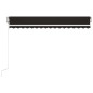 vidaXL Markise Automatisch Einziehbar 400x350 cm Anthrazit vidaXL Markise Automatisch Einziehbar 400x350 cm Anthrazit